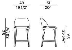 Velis Potocco stool sizes