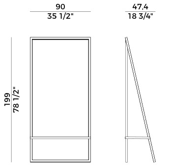 Tale Potocco Mirror SIZES