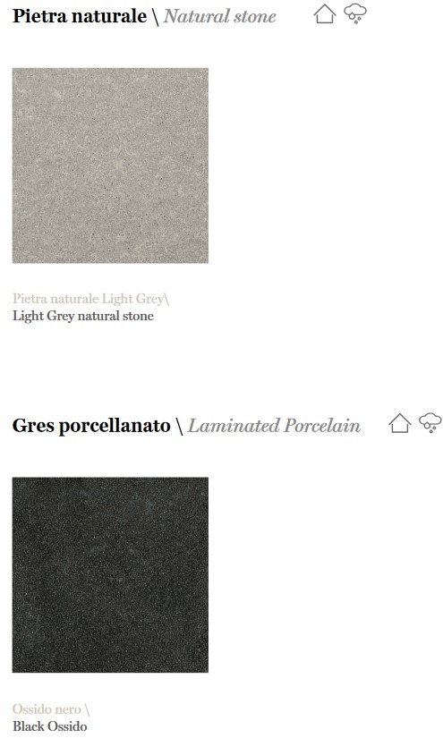 Double L Potocco Outdoor Coffee Table finish