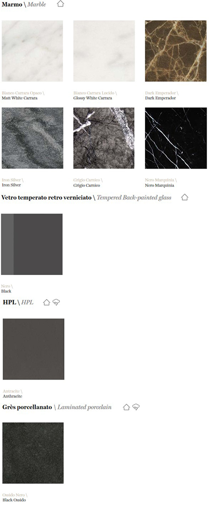 Ropu Potocco Indoor Coffee Table finish