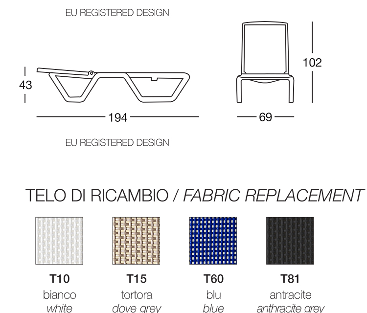 Technical data sheet of the Vela