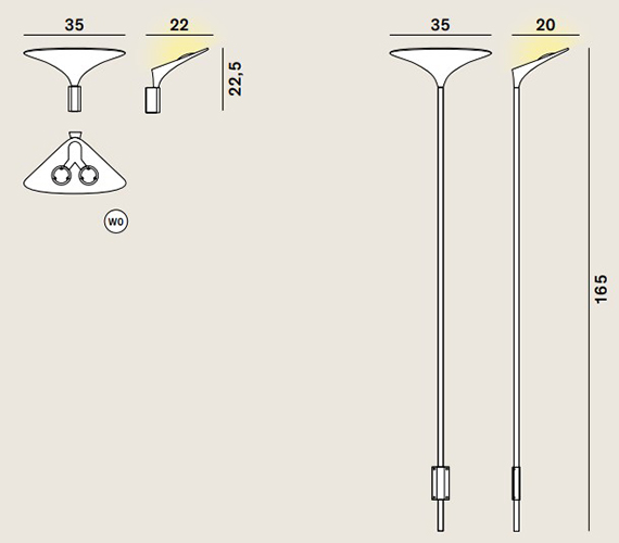 wall-lamp-sunset-rotaliana-dimensions