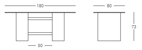 Tisch-Winston-Slide-größe