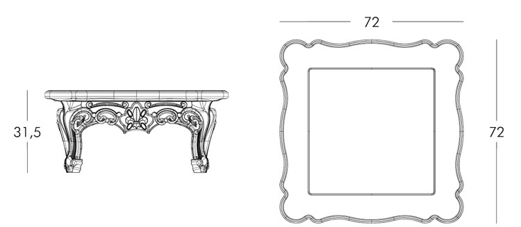 Duke of Love Little table Slide dimensions