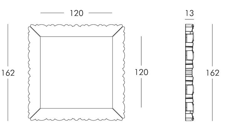 Frame of Love - L frame Slide dimensions