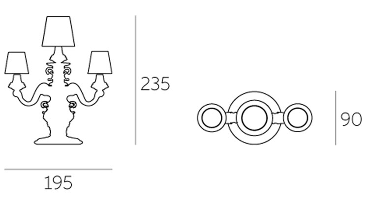 King of Love Lamp Slide dimensions