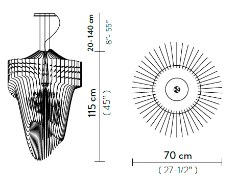 lamp-Aria-Slamp-dimensions