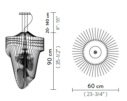 lamp-Aria-Slamp-dimensions
