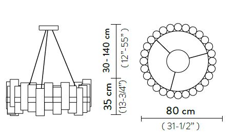 lamp-LaLollo-Slamp-dimensions