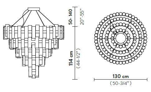 lamp-LaLollo-Slamp-dimensions