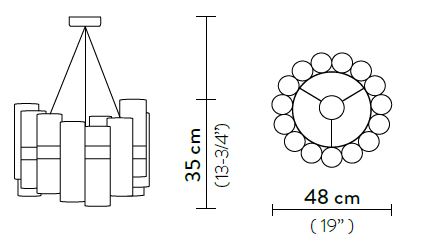 lamp-LaLollo-Slamp-dimensions