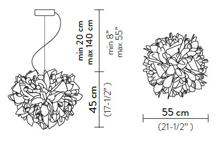lamp-VeliFoliage-Slamp-dimensions