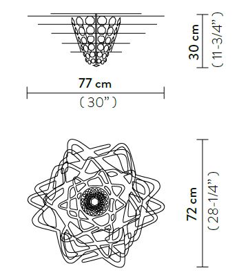 lamp-Aurora-Slamp-dimensions