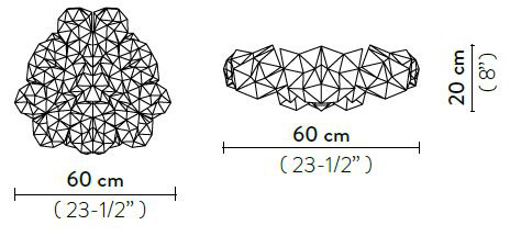 lamp-Drusa-Slamp-dimensions