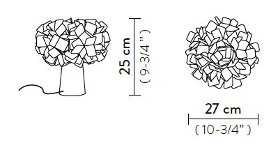 lamp-Clizia-Slamp-dimensions