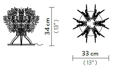 lamp-Fiorellina-Slamp-dimensions