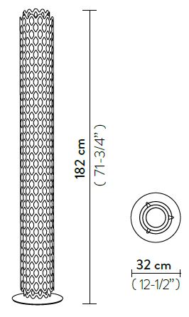 lamp-Charlotte-Slamp-dimensions