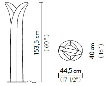 lamp-LasPalmas-Slamp-dimensions