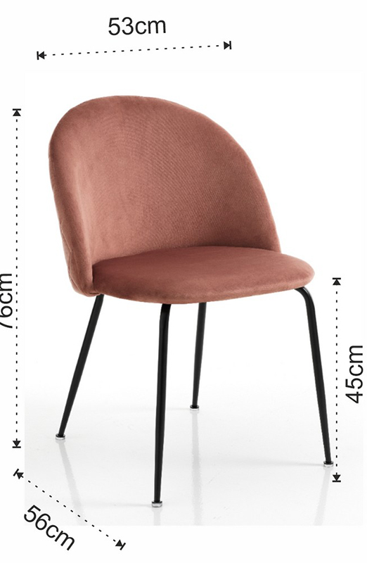 Dimensions of the Selly Tomasucci Chair