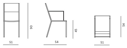 Conrad Unopiù armchair dimensions