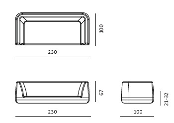 Agorà Unopiù Sofa Dimensions