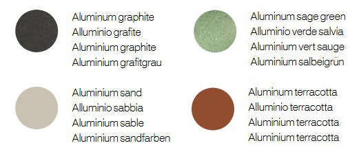 Salò Unopiù chair finishes