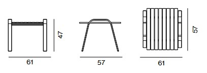Panarea Unopiù Round Table Dimensions