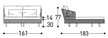 lettino-daybed-tibidabo-varaschin-dimensioni