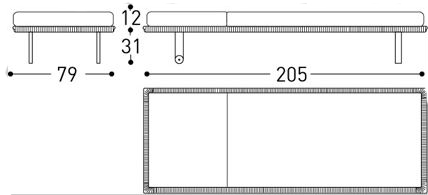 lettino-babylon-varaschin-dimensioni