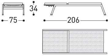 sunbed-victor-con-capote-varaschin-dimensions