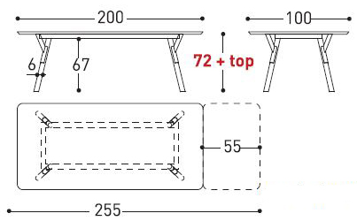 tavolo-link-allungabile-varaschin-dimensioni