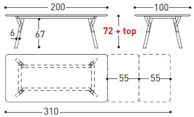 tavolo-link-allungabile-varaschin-dimensioni