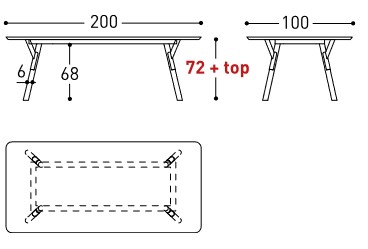 tavolo-link-fisso-varaschin-dimensioni