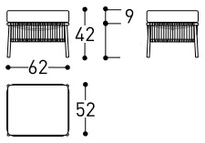 Cricket Varaschin Pouf finish