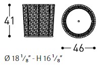 Emma Varaschin Flower Pot sizes