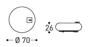 Sasso Wellness Therapy Varaschin Coffee Table/pouf sizes