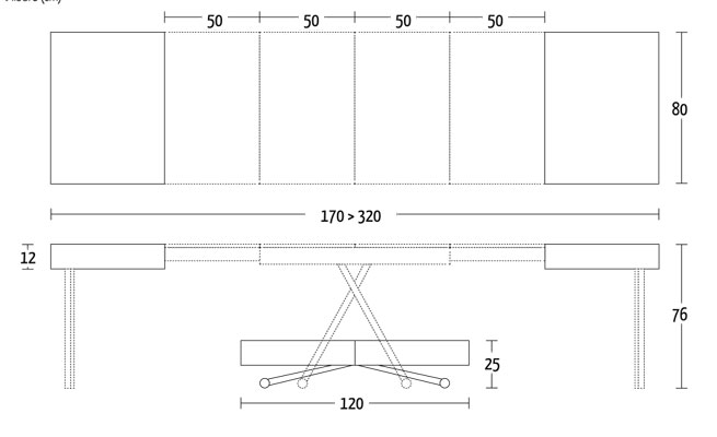 ares motorius altacom coffee table