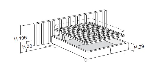 Clay-LettoClayMaisonExtraLarge-letto-bolzan-dimensioni6Matrimoniale-Bolzan-dimensioni6