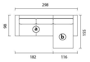 Sunset-Bontempi-angular-sofa-withchaiselongue-sizes