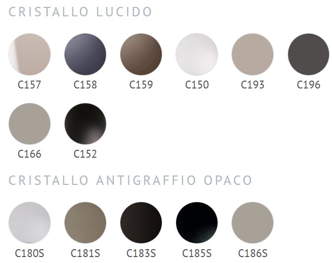 Cross Bontempi Casa Oval Coffee Table finish