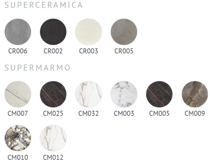 Cross Bontempi Casa Oval Coffee Table finish