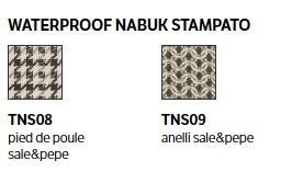 bontempi casa finishes waterproof nabuk stampato