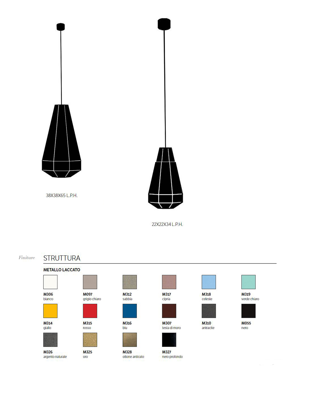 lamp-pandora-bontempi-sizes