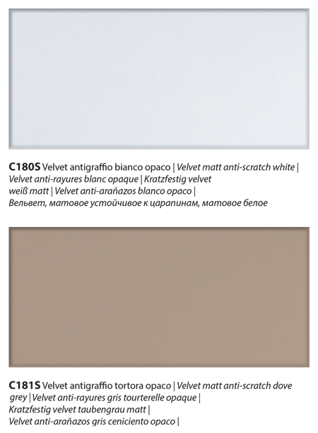 bontempi glass finishes