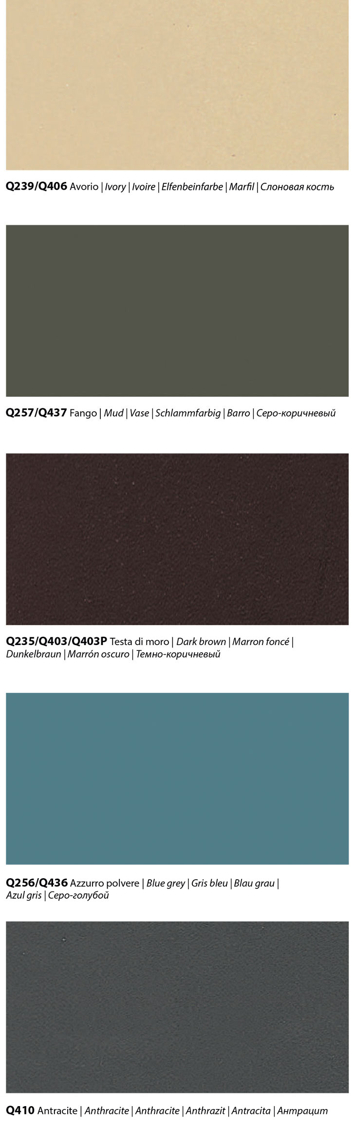 Bontempi leather finishes