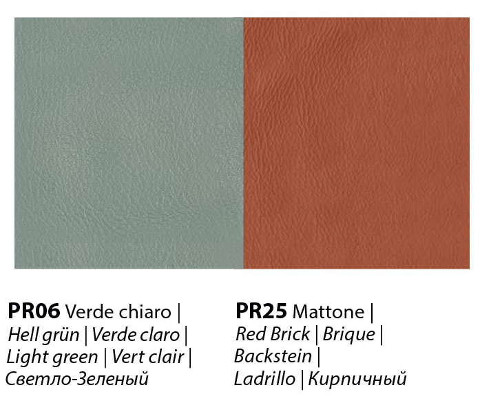 Bontempi premium leather finishes