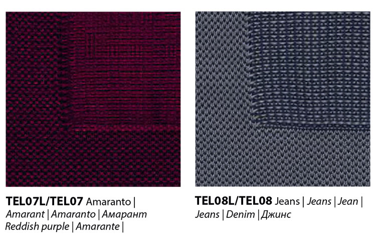 Bontempi Elastic Mesh fabric finishes