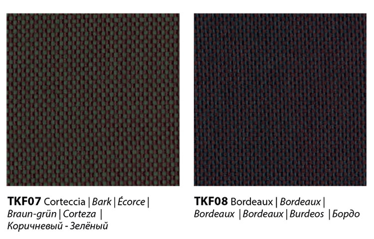 Bontempi Kvadrat fabric finishes