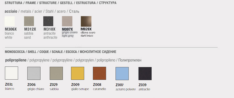 Eva chair Bontempi Casa for outdoor finishes