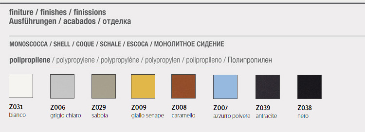 Gipsy Chair Bontempi Casa finishes